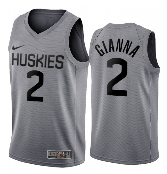 Men NCAA Mamba GIGI #2 Gianna grey jerseys->more ncaa teams->NCAA Jersey